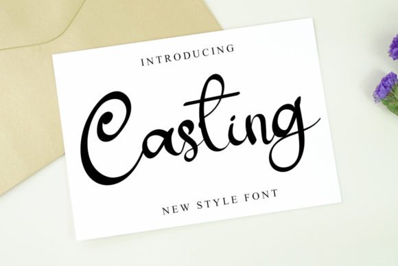 Casting Font - Featured Image