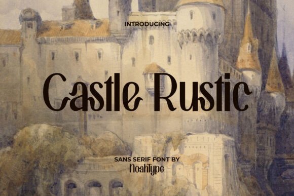 Castle Rustic Font - Featured Image