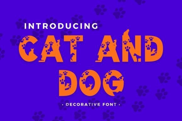 Cat and Dog Font - Featured Image