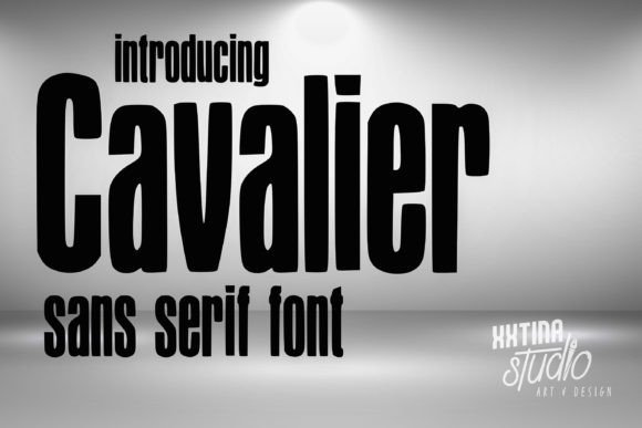 Cavalier Font - Featured Image