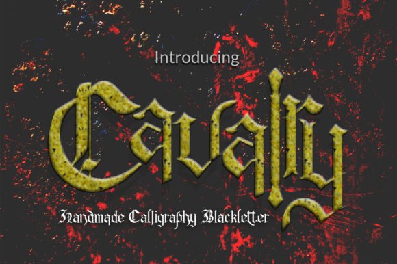 Cavalry Font - Featured Image