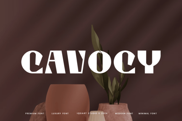 Cavocy Font - Featured Image