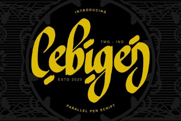 Cebigej Font - Featured Image
