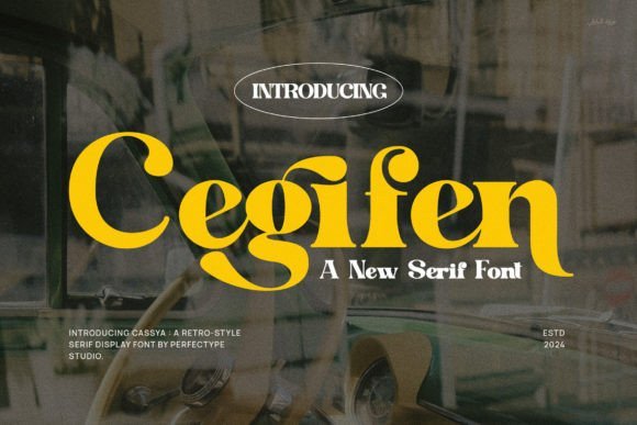 Cegifen Font - Featured Image
