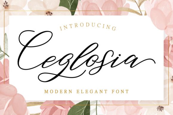Ceglosia Font - Featured Image