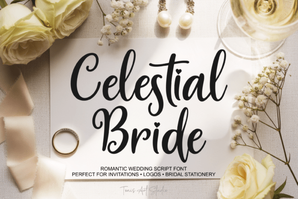 Celestial Bride Font - Featured Image