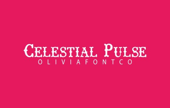 Celestial Pulse Font - Featured Image