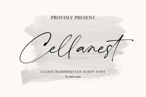 Cellanest Font - Featured Image