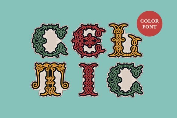 Celtic Nova Font - Featured Image