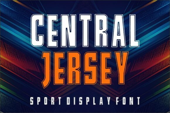 Central Jersey Font - Featured Image