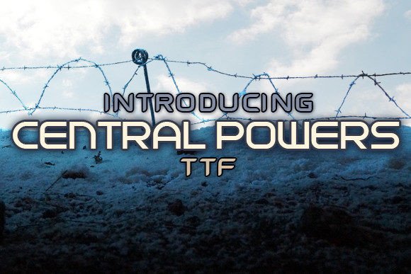 Central Powers Font - Featured Image