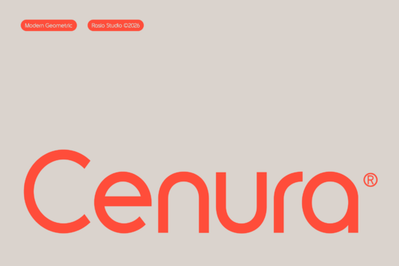 Cenura Font - Featured Image