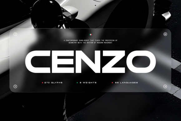Cenzo Font - Featured Image