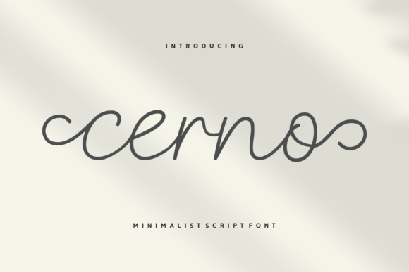 Cerno Font - Featured Image