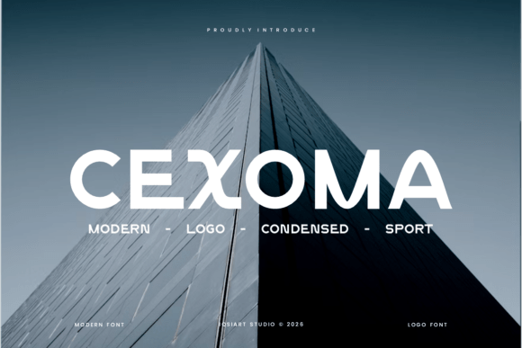 Cexoma Font - Featured Image