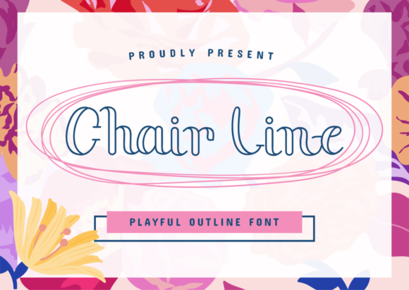 Chair Line Font - Featured Image