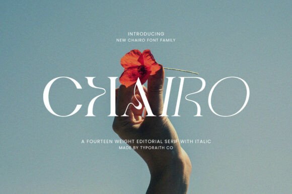 Chairo Family Font - Featured Image