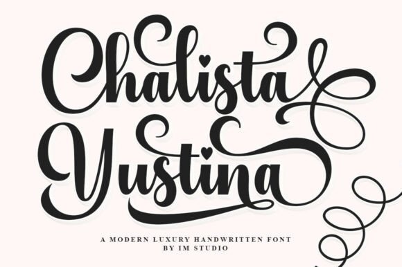 Chalista Yustina Font - Featured Image