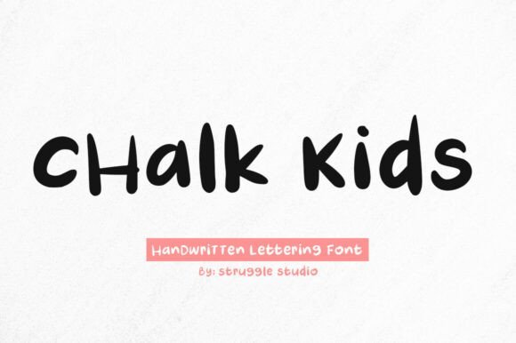 Chalk Kids Font - Featured Image