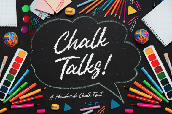 Chalk Talks Font - Featured Image