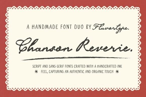 Chanson Reverie Font - Featured Image