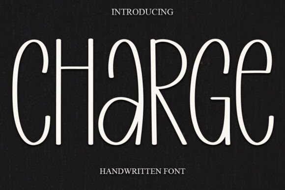 Charge Font - Featured Image