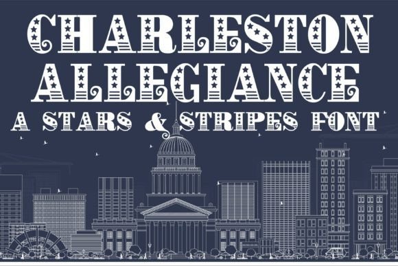 Charleston Allegiance Font - Featured Image