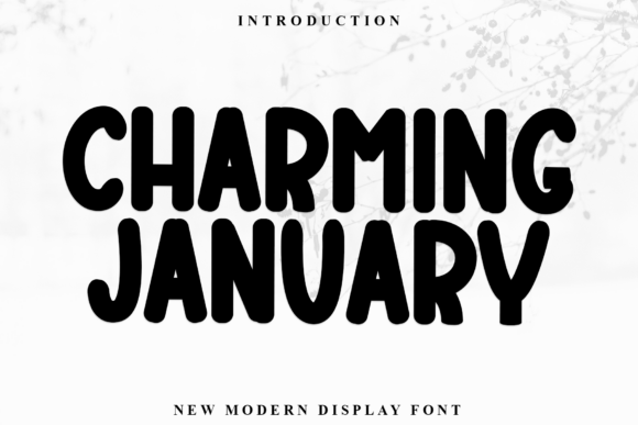 Charming January Font - Featured Image