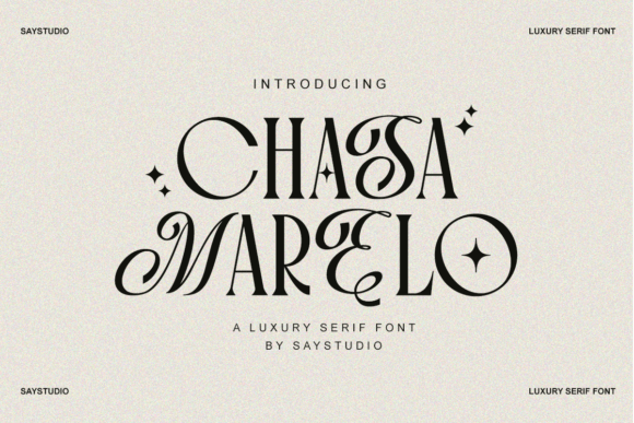 Chasa Marelo Font - Featured Image