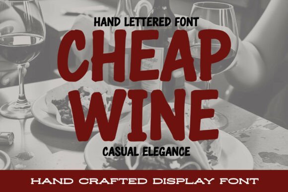 Cheap Wine Font - Featured Image