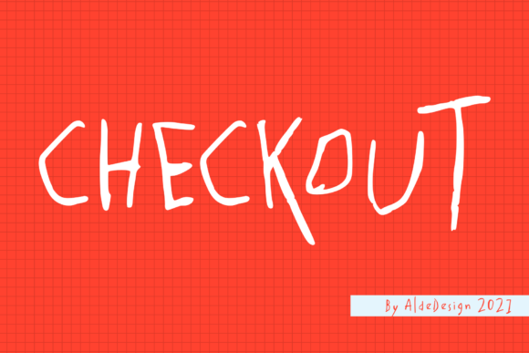 Checkout Font - Featured Image