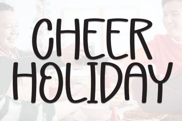 Cheer Holiday Font - Featured Image