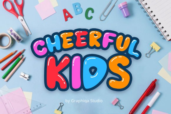 Cheerful Kids Font - Featured Image