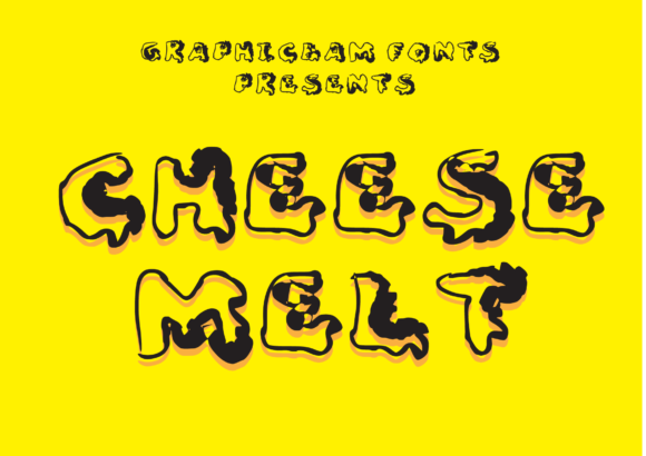 Cheese Melt Font - Featured Image