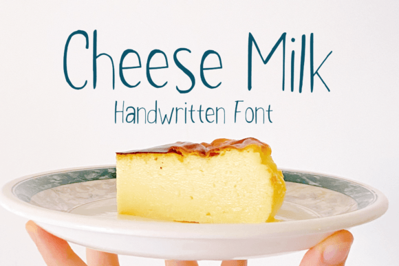 Cheese Milk Font - Featured Image