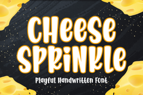 Cheese Sprinkle Font - Featured Image