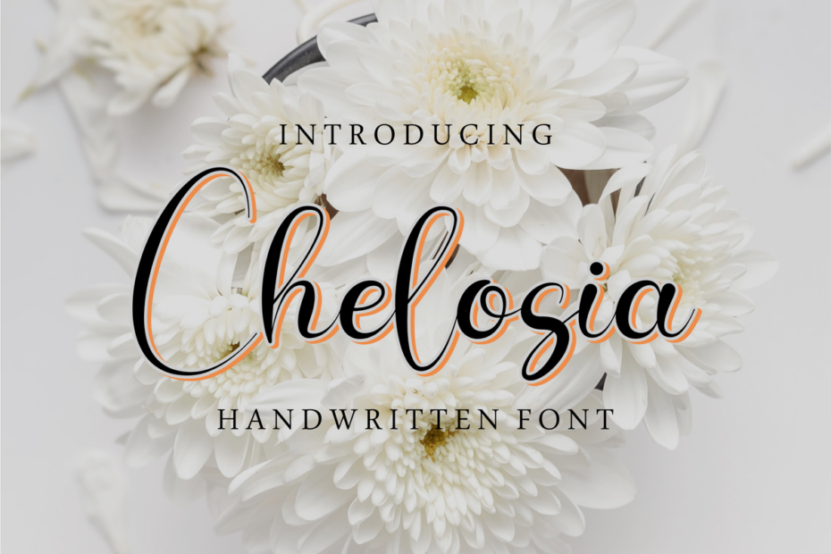 Chelosia Font - Featured Image