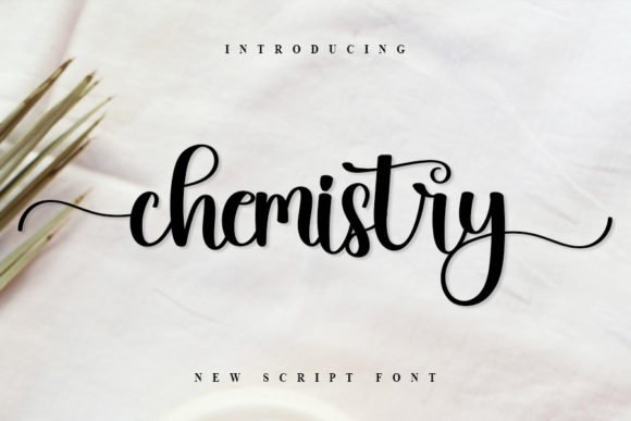 Chemistry Font - Featured Image