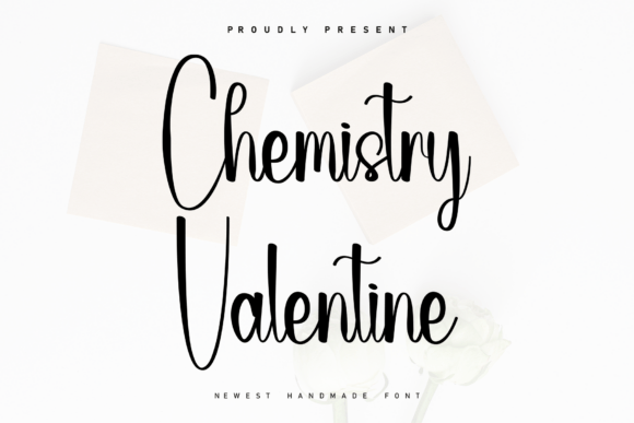Chemistry Valentine Font - Featured Image