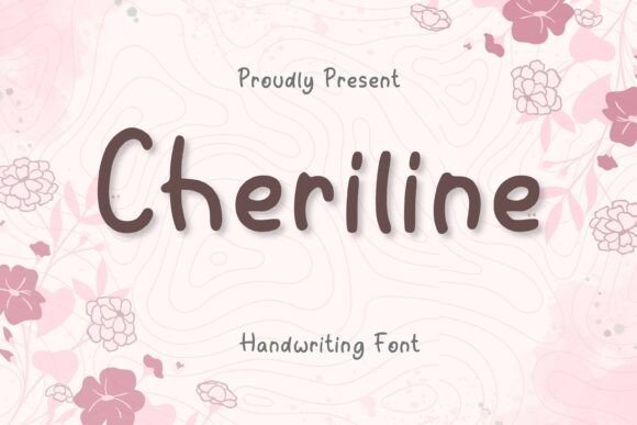 Cheriline Font - Featured Image