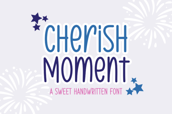 Cherish Moment Font - Featured Image