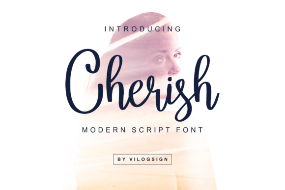 Cherish Script Font - Featured Image