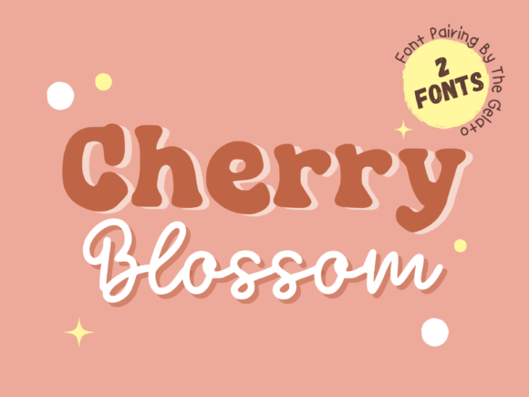 Cherry Blossom Font - Featured Image