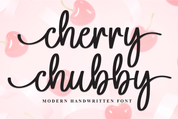 Cherry Chubby Font - Featured Image