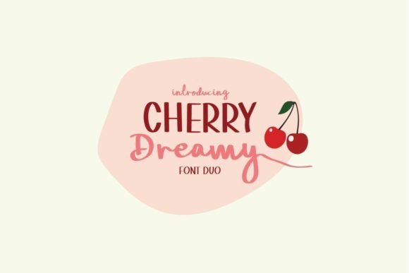 Cherry Dreamy Font - Featured Image