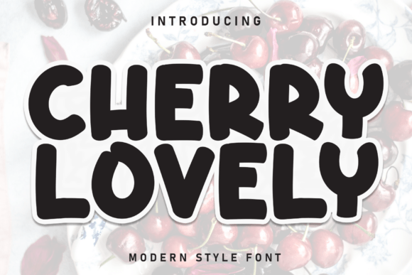 Cherry Lovely Font - Featured Image