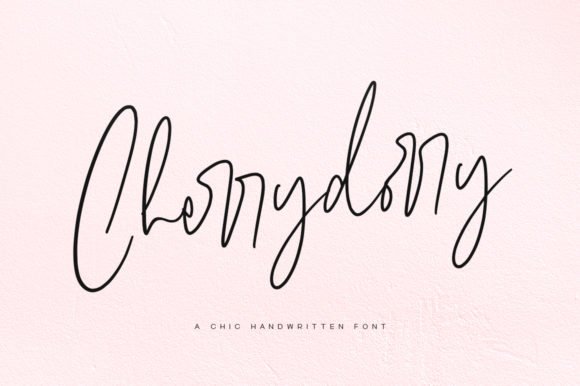Cherrydorry Font - Featured Image
