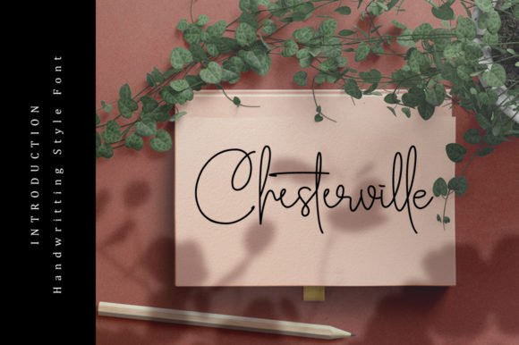 Chesterville Font - Featured Image