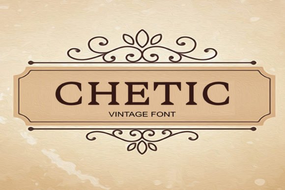 Chetic Font - Featured Image