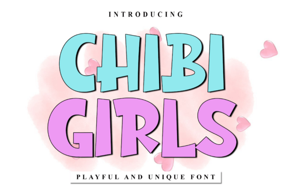 Chibi Girls Font - Featured Image